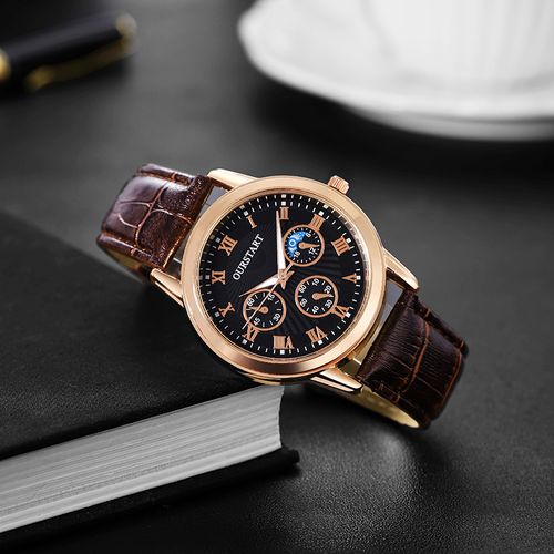Men's Leather Watch