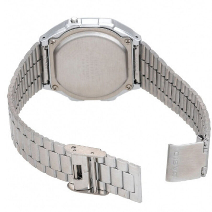 CASIO A168WA-1WDF MEN’S CLASSIC STAINLESS STEEL SMALL WATCH - Image 2