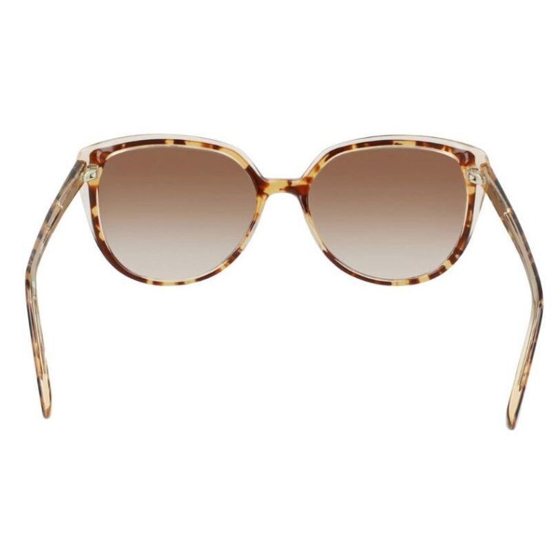 ANNE KLEIN AK7077-243 MOCHA TORTOISE WITH BROWN GRADIENT NON-POLARIZED LENSES SUNGLASSES - Image 3