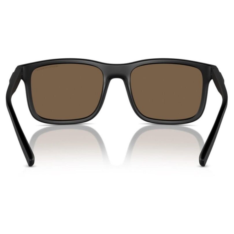 ARMANI EXCHANGE 0AX4145S-807873 MEN’S MATTE BLACK SOFT SQUARE SUNGLASSES - Image 2