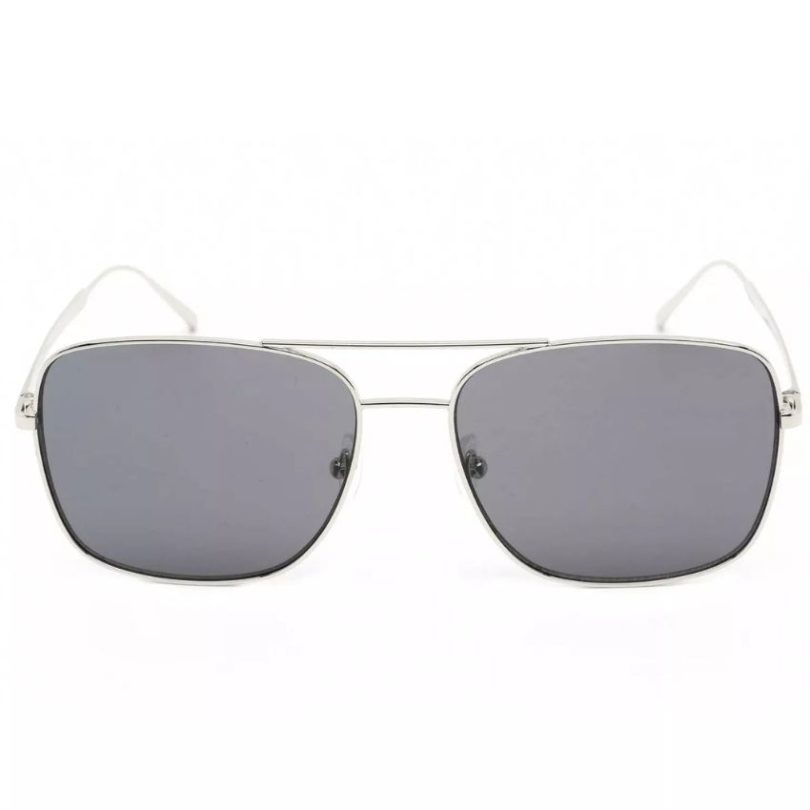 CALVIN KLEIN CK19153S-045 Women’s Silver Full Rim Navigator Sunglasses - Image 2