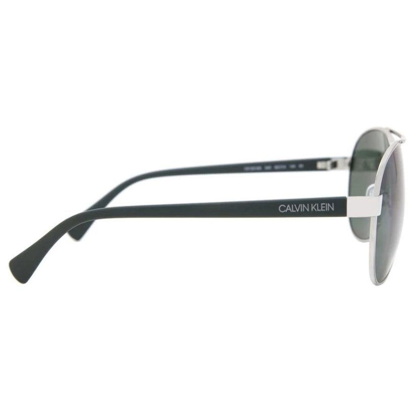 CALVIN KLEIN CK19316S-045 Women’s Aviator Frame Green Lens Sunglasses - Image 3