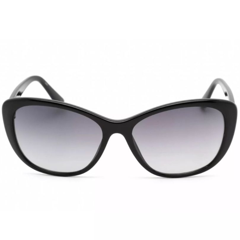 CALVIN KLEIN CK19560S-001 Women’s Black Cat Eye Frame Sunglasses - Image 2