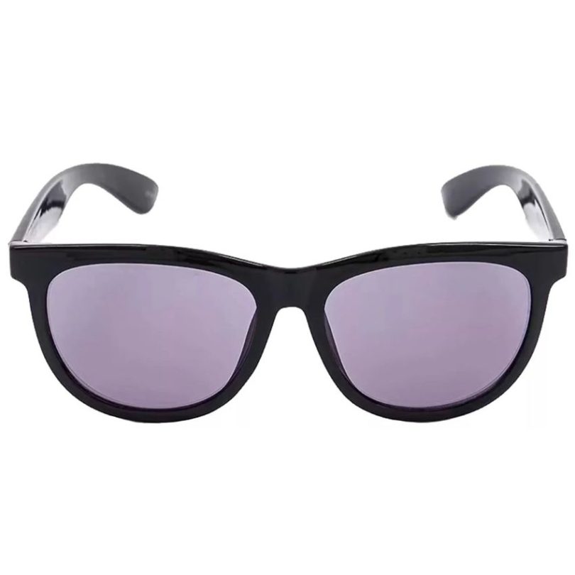 CALVIN KLEIN CK19567S-001 Men’s Black Solid Round Frame Sunglasses