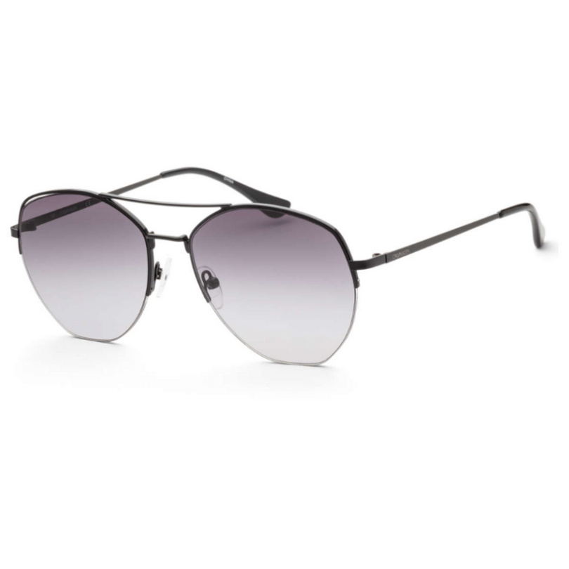 CALVIN KLEIN CK20121S-001 Women’s Grey Pilot Frame Sunglasses - Image 2