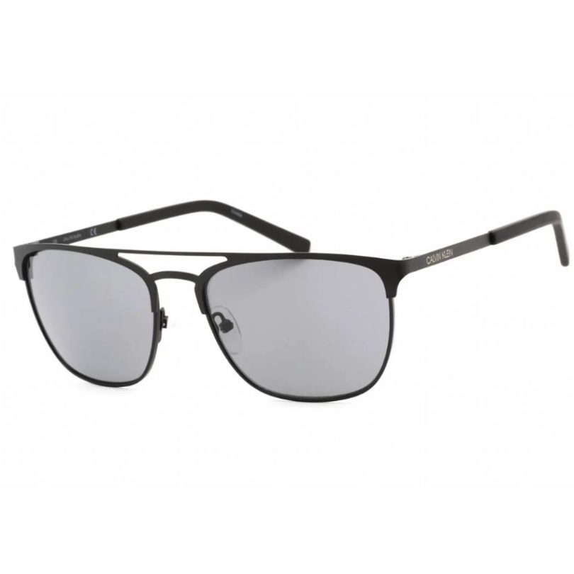 CALVIN KLEIN CK20123S-001 Women’s Matte Black Square Frame Sunglasses - Image 2