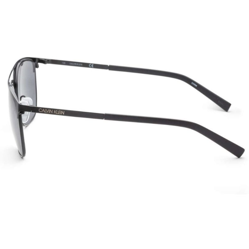 CALVIN KLEIN CK20123S-001 Women’s Matte Black Square Frame Sunglasses - Image 3