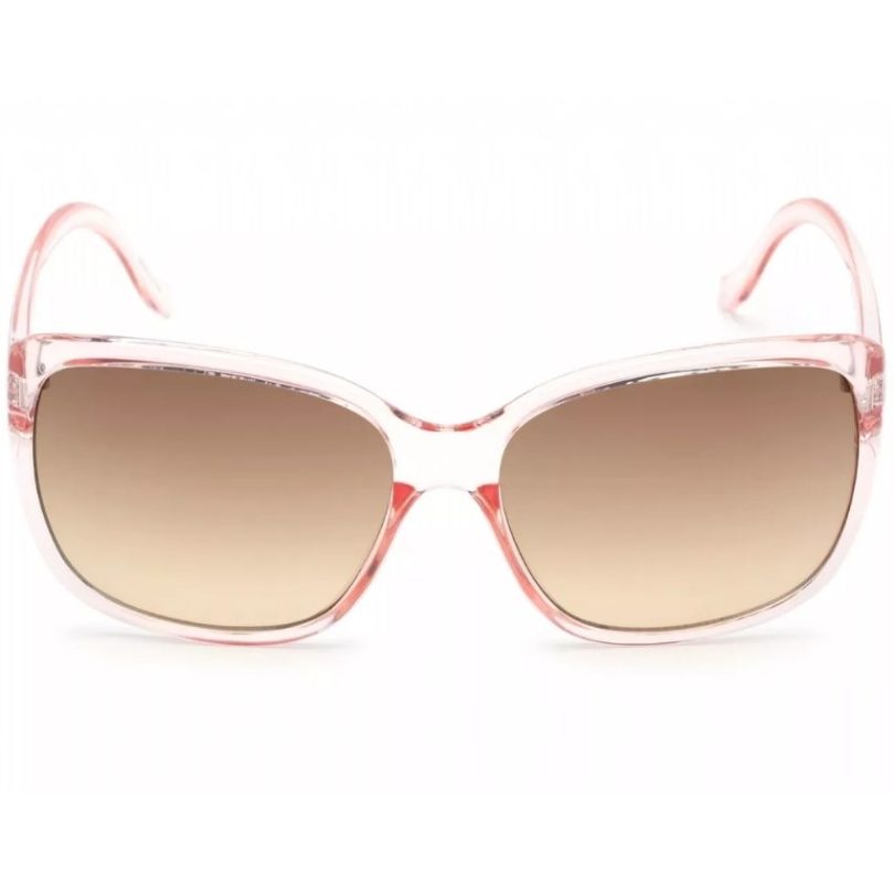 CALVIN KLEIN CK20518S-662  Women’s Crystal Rose Frame Brown Gradient Sunglasses