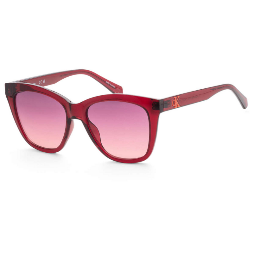 CALVIN KLEIN CKJ22608S-679 Women’s Red Square Frame Sunglasses