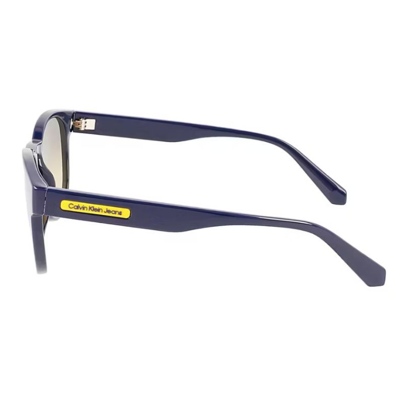 CALVIN KLEIN CKJ22609S-400 Unisex Full Rim Gradient Yellow Lens Sunglasses - Image 2