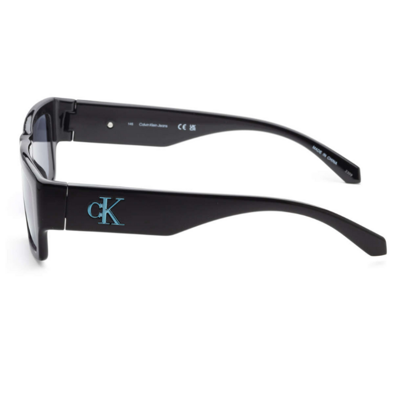 CALVIN KLEIN CKJ22635S-001 Unisex Blue Lens Rectangle Shape Sunglasses - Image 2