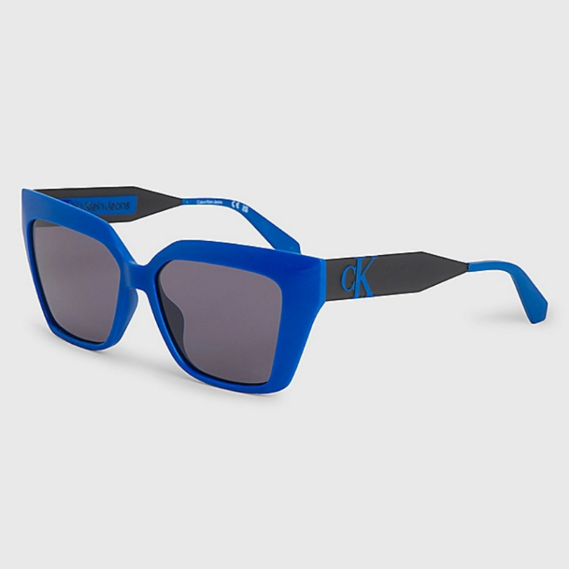 CALVIN KLEIN CKJ22639S-400 Women’s Blue Butterfly Frame Sunglasses - Image 2