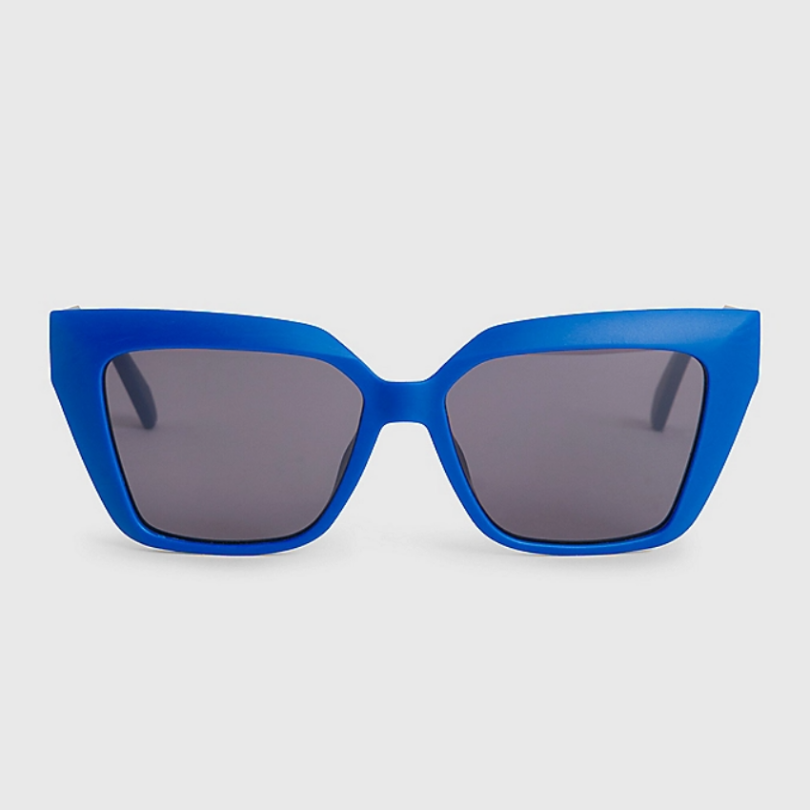 CALVIN KLEIN CKJ22639S-400 Women’s Blue Butterfly Frame Sunglasses