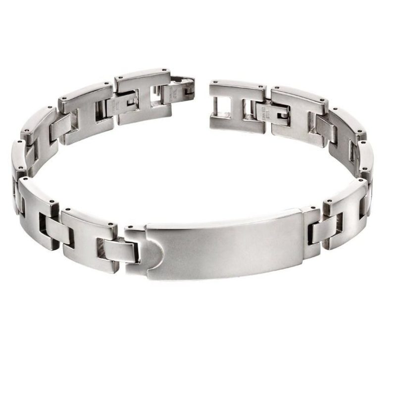 Fred Bennett B5117 Men’s Stainless Steel ID Bracelet
