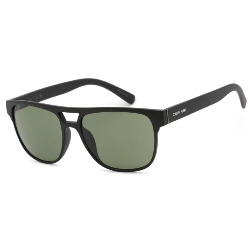 CALVIN KLEIN CK20523S-001 Women’s Matte Black Pilot Frame Sunglasses
