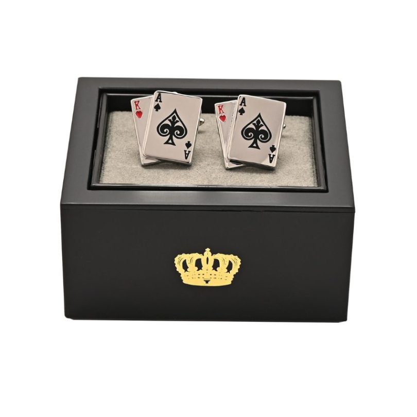 Harvey Makin Hm2389 Playing Cards Cufflinks - Image 2